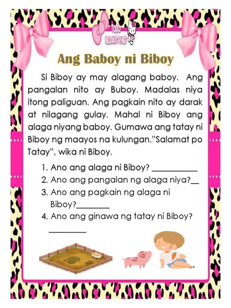 tagalog fables with moral lesson|(PDF) Kwentong Pambata: Interactive Storybook for .